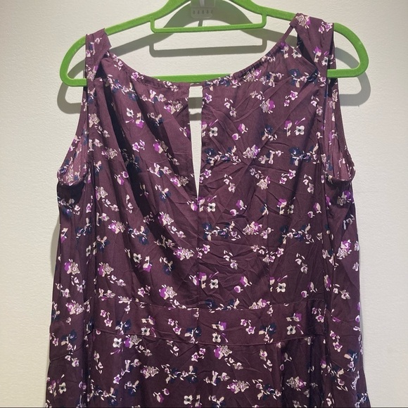 CHAI Sz M Victoria Maxi Dress Purple Passion True Wrap A Line Dress NWT - Picture 8 of 15